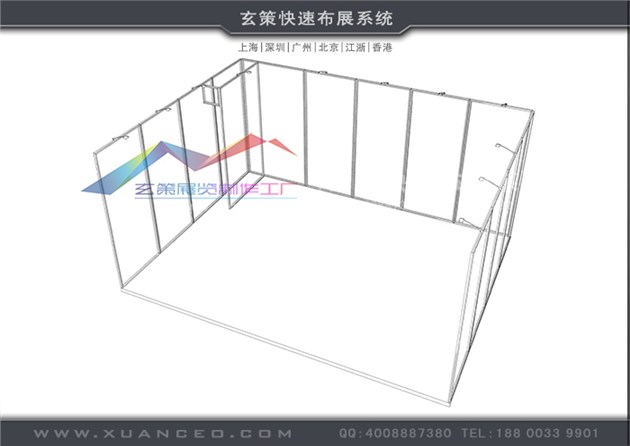 模塊環(huán)保展臺：XC-MK-113