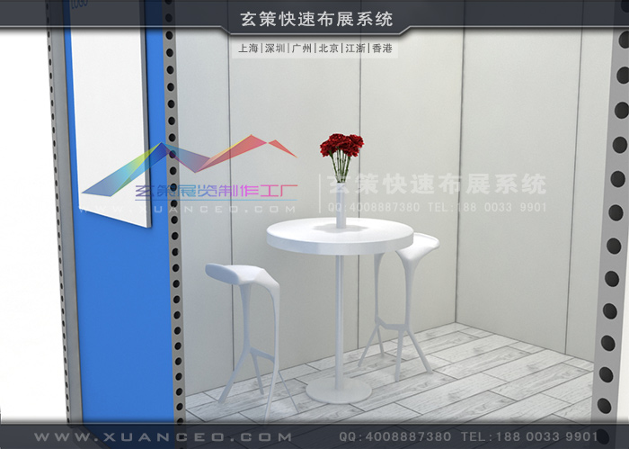 展臺(tái)搭建內(nèi)部節(jié)構(gòu)