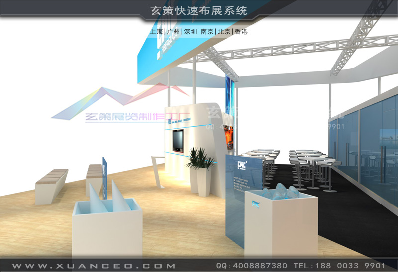 展臺(tái)搭建細(xì)節(jié)展示