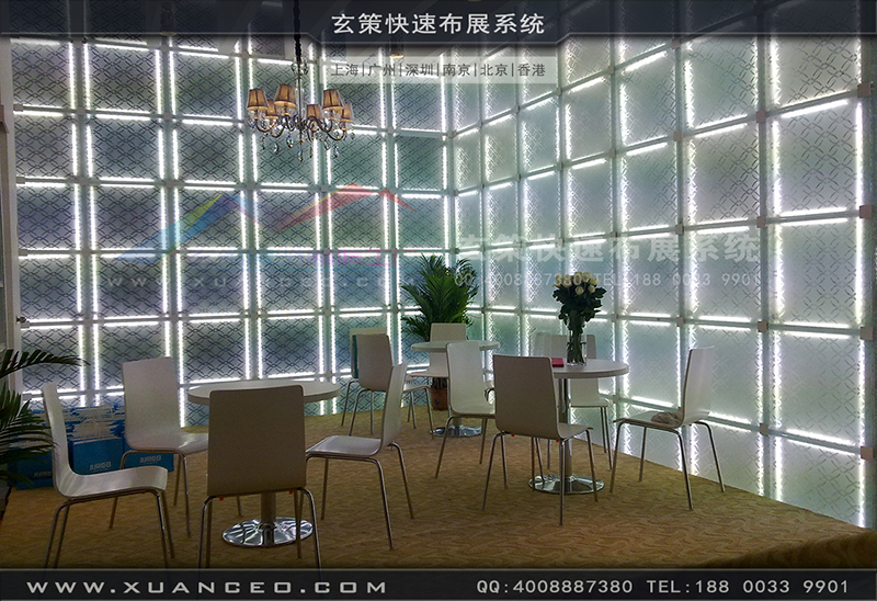 巨日皮革-皮革展展臺(tái)搭建-玄策展覽07