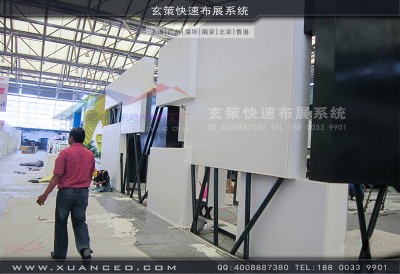 魯泰紡織展臺(tái)搭建-紡織展展臺(tái)搭展-上海玄策展覽工廠10
