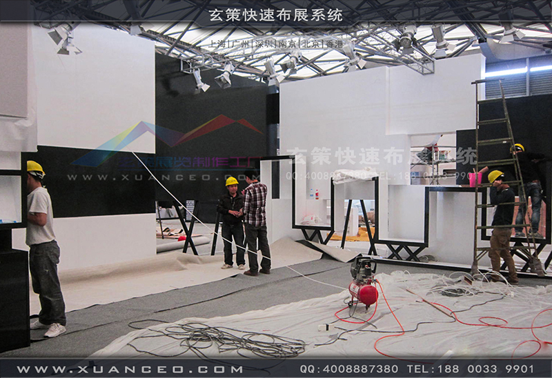 魯泰紡織展臺(tái)搭建-紡織展展臺(tái)搭展-上海玄策展覽工廠14