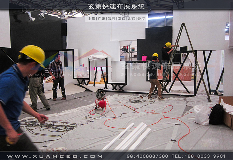 魯泰紡織展臺(tái)搭建-紡織展展臺(tái)搭展-上海玄策展覽工廠15