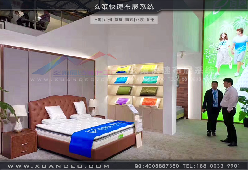 百思佳展臺(tái)展示區(qū)